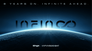 Otto anni dopo, un futuro infinito: BingX lancia un montepremi di 10 milioni di dollari e celebrazioni globali