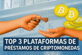 Top 3 plataformas de préstamos de criptomonedas en 2025