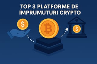 Top 3 platforme de împrumuturi crypto în 2025