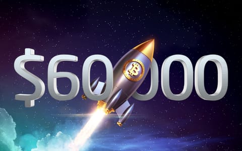 Bitcoin este de neoprit. Moneda digitală a ajuns la $60,000
