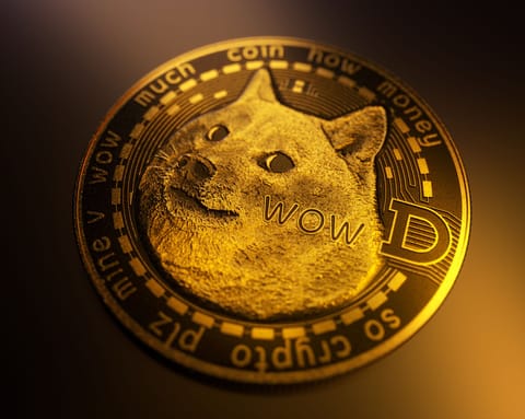 Dogecoin și-a dublat valoarea de ieri până azi. Creștere de 100% la $0,14