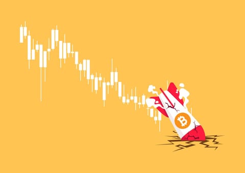 Bitcoin scade la $36,000. Modelul Wycoff prezice prăbușirea BTC?