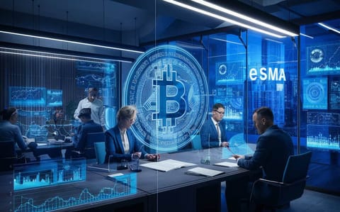 ESMA evaluează crypto pentru piața de investiții de €12 trilioane, mai mare decât ETF-urile BTC din SUA