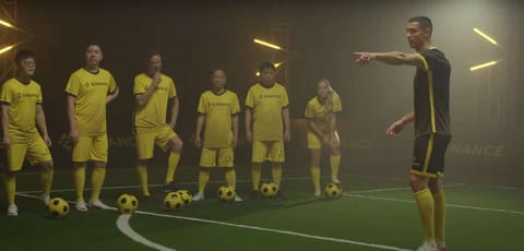 Cristiano Ronaldo keeps his promise to NFT holders with exclusive football session