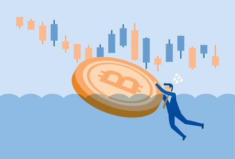 Bitcoin scade din nou sub 40.000 de dolari, inflația din Statele Unite a atins 7,9%