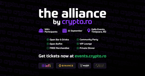 Top 5 motive să nu ratezi conferința "The Alliance", organizată de crypto.ro