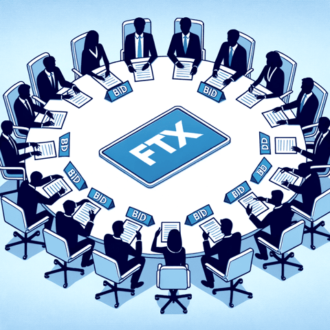 FTX evaluează ofertele de la trei ofertanți în încercarea de a-și reînvia operațiunile