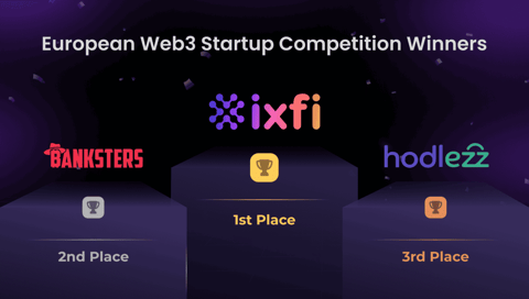 Trei startup-uri Web3 promițătoare au ieșit învingătoare în competiția de startup-uri Banking 4.0