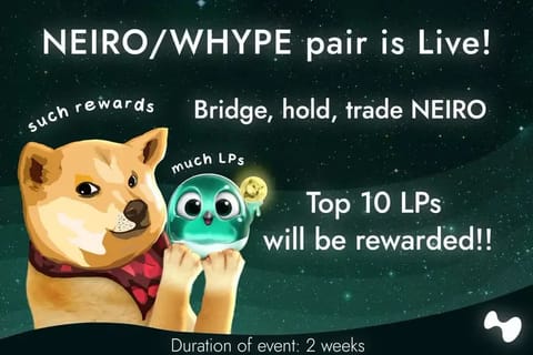 NEIRO, DOGE's Sister, Launched on Hyperpie on September 11: Two-Week Reward Event