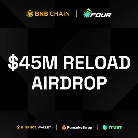 BNB Chain, Four Meme, Binance Wallet und Ökosystem-Partner starten $45 M Reload-Airdrop