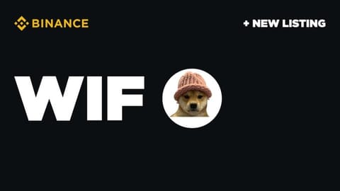 Binance va lista Dogwifhat (WIF) cu noi perechi de tranzacționare spot