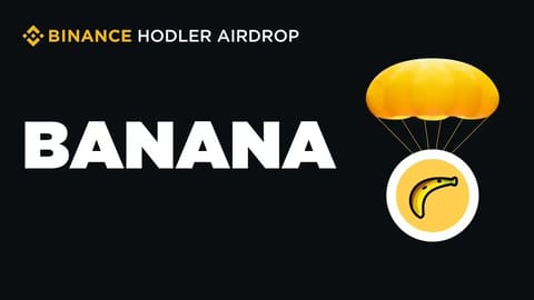 Binance lanza el primer airdrop de Binance HODLer con Banana Gun