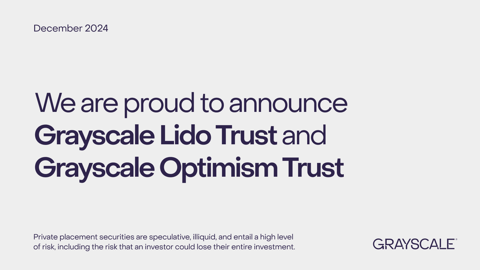 Grayscale lanza 2 nuevos fondos de inversión crypto para $LDO y $OP