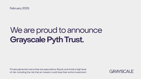 Grayscale lansează trustul PYTH, un nou fond crypto cu un singur activ