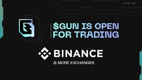 Gunz (GUN) est lancé sur Binance et d'autres bourses, atteignant une capitalisation boursière de plus de $66 millions