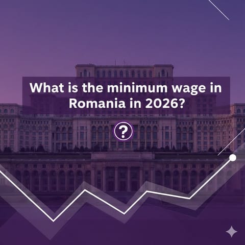 What is the minimum wage in Romania in 2026?