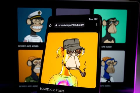 NFT: Bored Ape Yacht Club este cel mai mare hit al rețelei Ethereum