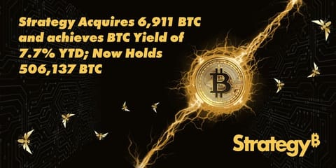 Strategy₿ Bought Over $584M in Bitcoin