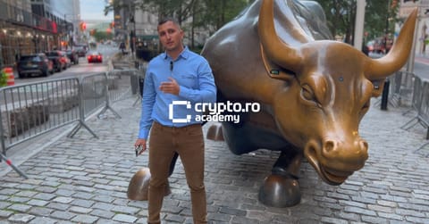 Românii de la Crypto.ro „au ocupat” Wall Street înainte de lansarea proiectului Academia Crypto.ro