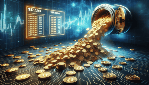 Ark Invest's Bitcoin ETF Experiences $87 Million Daily Net Outflow