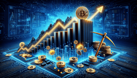 As Bitcoin Halving Looms, Transaction Volume Soars: Miners Reap Benefits