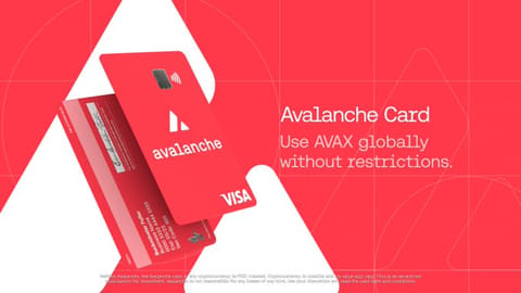 Lanzamiento de la tarjeta Visa de Avalanche, que permite pagos cripto en el mundo real - AVAX sube un 6%