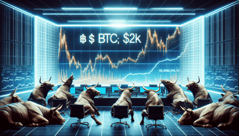 Bitcoin Bull Retreat: BTC Price Sticks to $62K Amidst Halving Slump