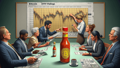 Bitcoin ETF Filings: Q1 Recap Reveals Short-Term Traders and Diverse Investors Love This 'Hot Sauce' Investment