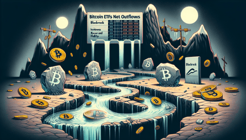 Bitcoin ETFs Experience Unprecedented Outflows, Historic Lows for BlackRock & Fidelity
