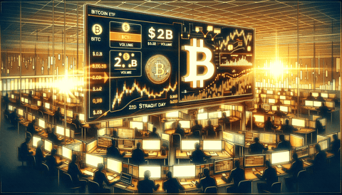 Bitcoin ETFs from 'The Nine' Hit $2B Trade Volume Two Days in a Row