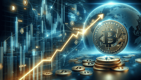 Bitcoin ETFs in US Exceed $150 Billion in Total Trade Volume