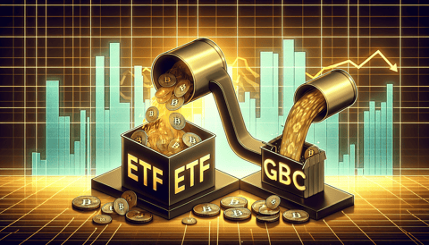 Bitcoin ETFs' Quick Inflow Streak Ends as GBTC Outflows Intensify