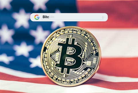 Bitcoin se clasifică ca fiind cel mai căutat cuvânt în Statele Unite