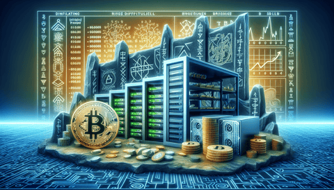 Bitcoin Mining Difficulty Surges Post-Halving amidst Runes Fee Hysteria