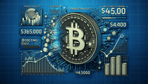 Bitcoin Production Expense Projection Revamped to $45,000 by JPMorgan