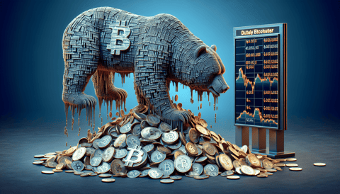 Bitcoin Slumps as ETF Outflows Surpass $500M Daily, Dispelling 'Bull Market Excess'