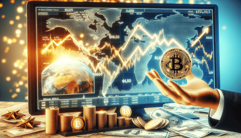 Bitcoin Stands Firm at $66,000 Amid Worldwide Stock Plunge