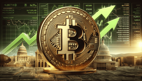 Bitcoin Stays Over $67K as Stocks Rise: An Anticipation of Fed Capitol Hill's Statements