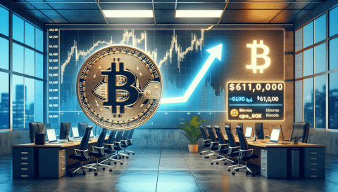 Bitcoin Surges Past $61,000, Rebounds with Stocks After Disappointing US Jobs Data