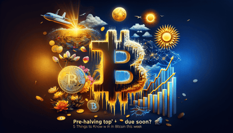 Bitcoin's Pre-Halving Peak Nears: Top 5 Essential Insights This Week