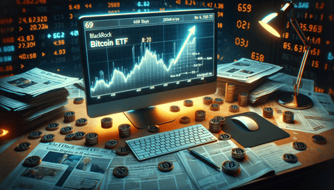 BlackRock Bitcoin ETF Marks 69 Days of Inflows Amidst '4/20' Halving Event