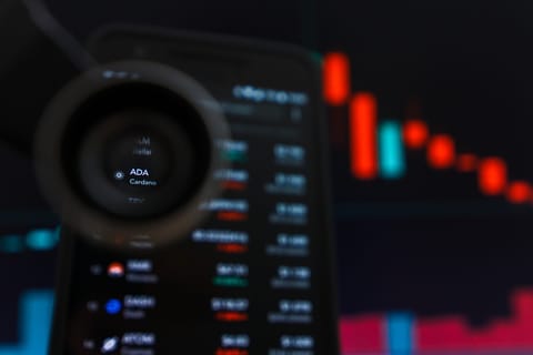 Cardano afișează un Death Cross - graficul ADABTC la valori minime
