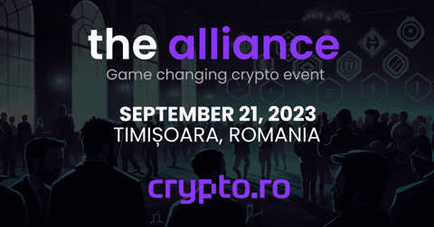 Announcing our first crypto conference - The Alliance