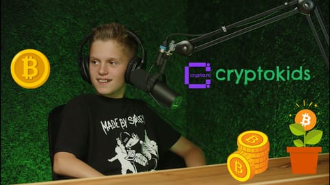 Am lansat CryptoKids - educație financiară pentru copii, pentru viitorul României