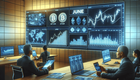 Cryptocurrency Stagnation Foreseen for June, Bitcoin and Ether Options Show Low Volatility: Analysts