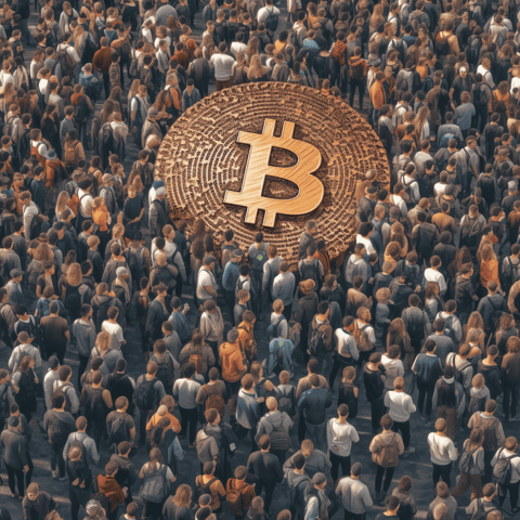 Peste un milion de portofele Bitcoin dețin un BTC sau mai mult