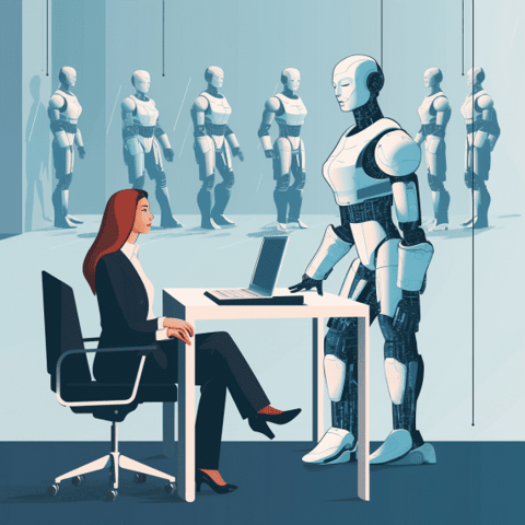 Potential and risks of Artificial Intelligence in the workplace - Survey