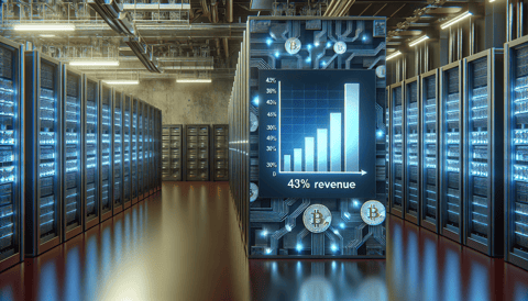 Despite New Facility, Bitcoin Halving Slashes Riot Miner's Revenue by 43%