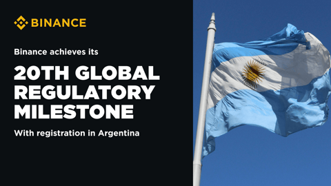Binance rejoint le registre des fournisseurs de services d’actifs virtuels d'Argentine