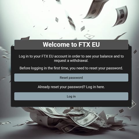 FTX EU launches website to facilitate withdrawal  for affected european clients